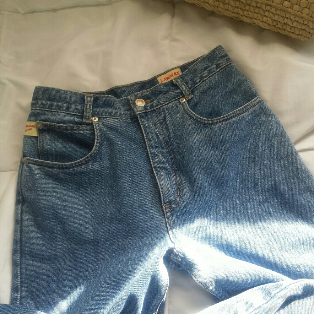 Vintage lawman mom jeans